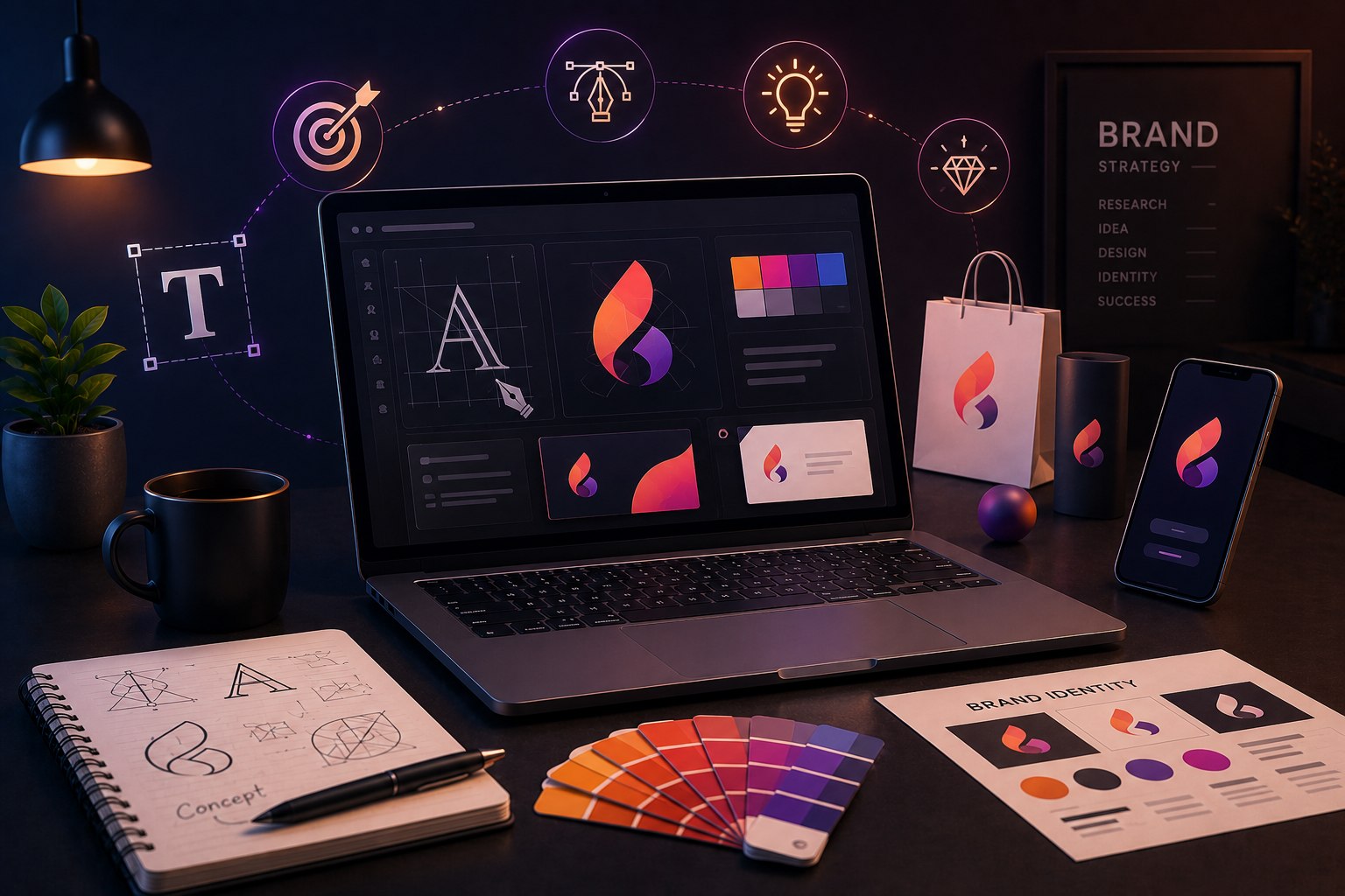 Branding company - brand identity design Bangalore